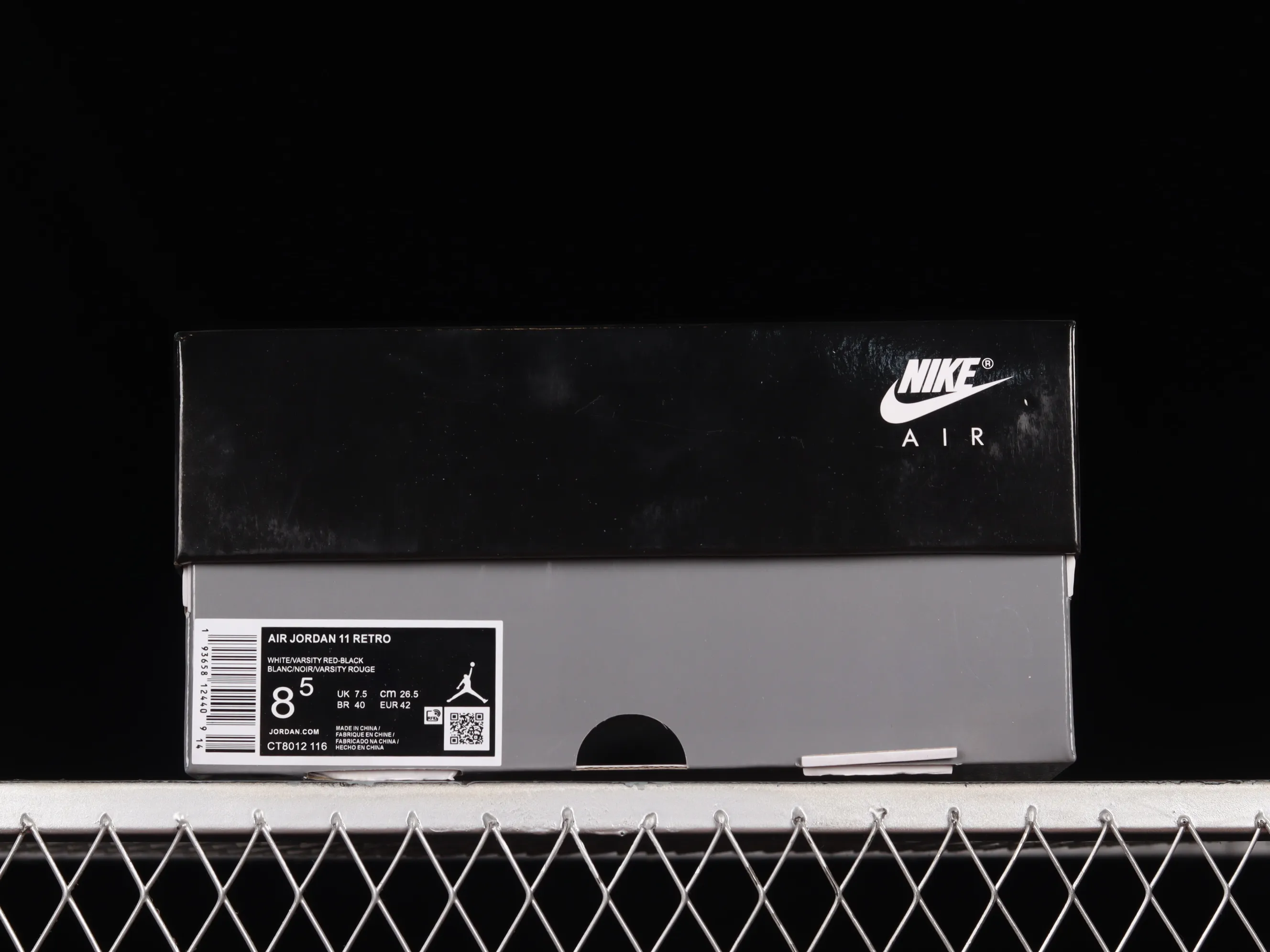 All categories Air Jordan Jordan series basketball shoes Air Jordan 11 Air Jordan 11 "Cherry" AJ11 Joe 11 cherry red high-top basketball shoes CT8012-116